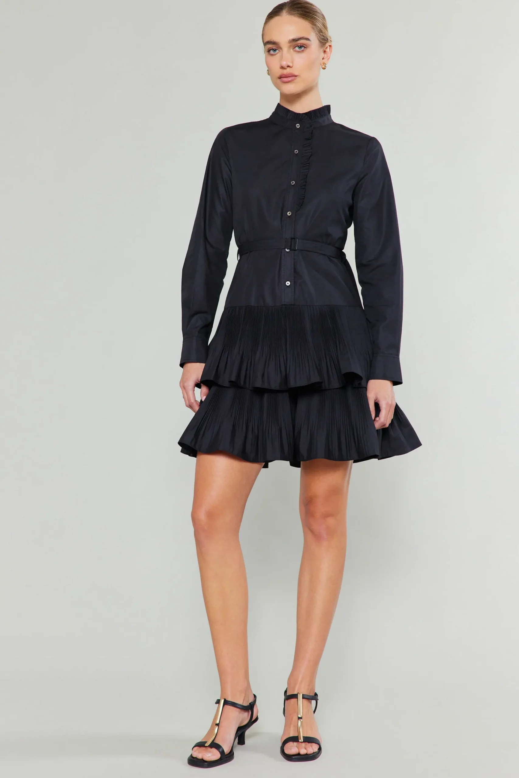 Mini Dresses-Current Air Anberlin Mini Dress BLACK