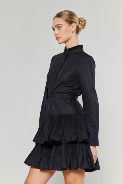 Mini Dresses-Current Air Anberlin Mini Dress BLACK