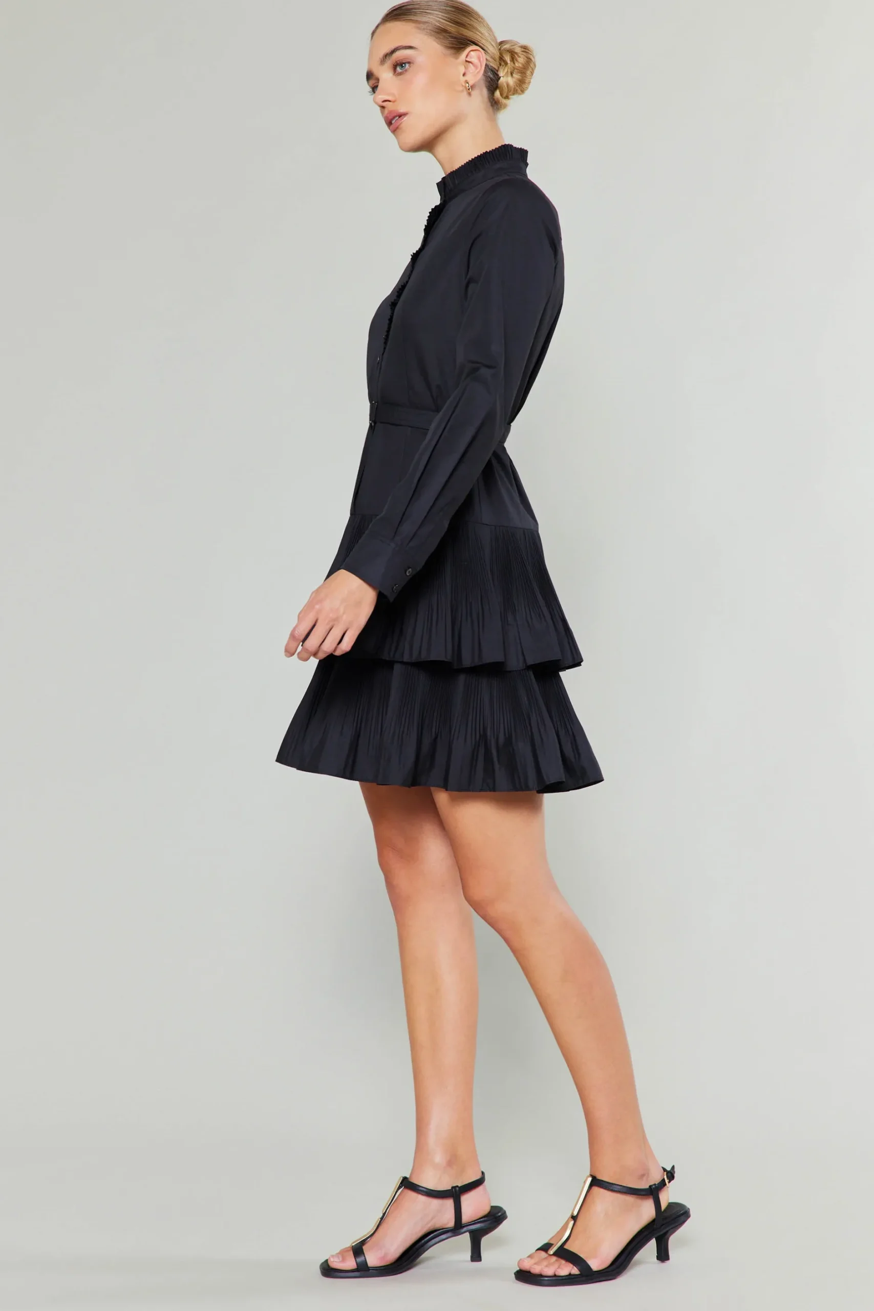Mini Dresses-Current Air Anberlin Mini Dress BLACK