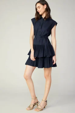 Mini Dresses-Current Air Berlin Mini Dress NAVY