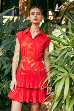 Mini Dresses-Current Air Berlin Mini Dress RED