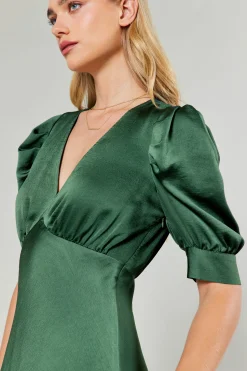 Maxi Dresses-Current Air Diana Maxi Dress FORESTGREEN