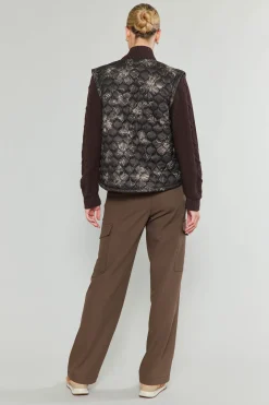 Knitwear|Coats & Jackets-Current Air Floral Patterned Sweater Jacket DARKFLORAL