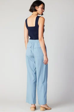 Pants-Current Air Pocket Cargo Pants SKYBLUE