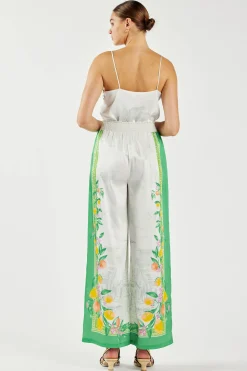 Pants-Current Air Tuscan Citrus Pants GREENLEMONGARDEN