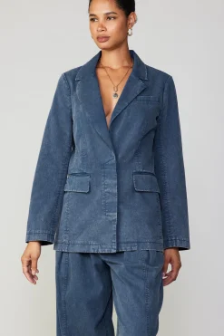 Coats & Jackets-Current Air Vintage Denim Jacket VINTAGEINDIGO