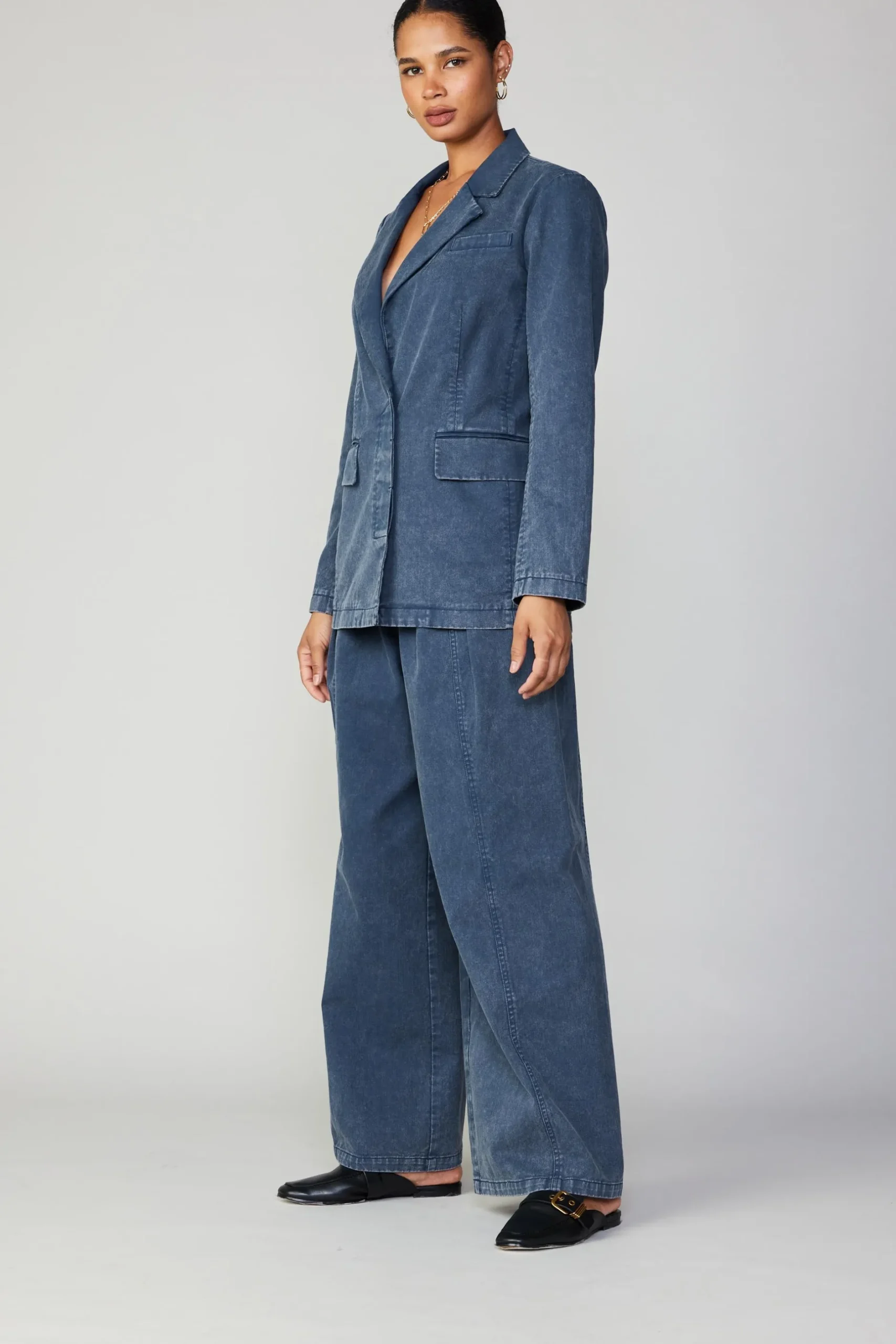 Coats & Jackets-Current Air Vintage Denim Jacket VINTAGEINDIGO